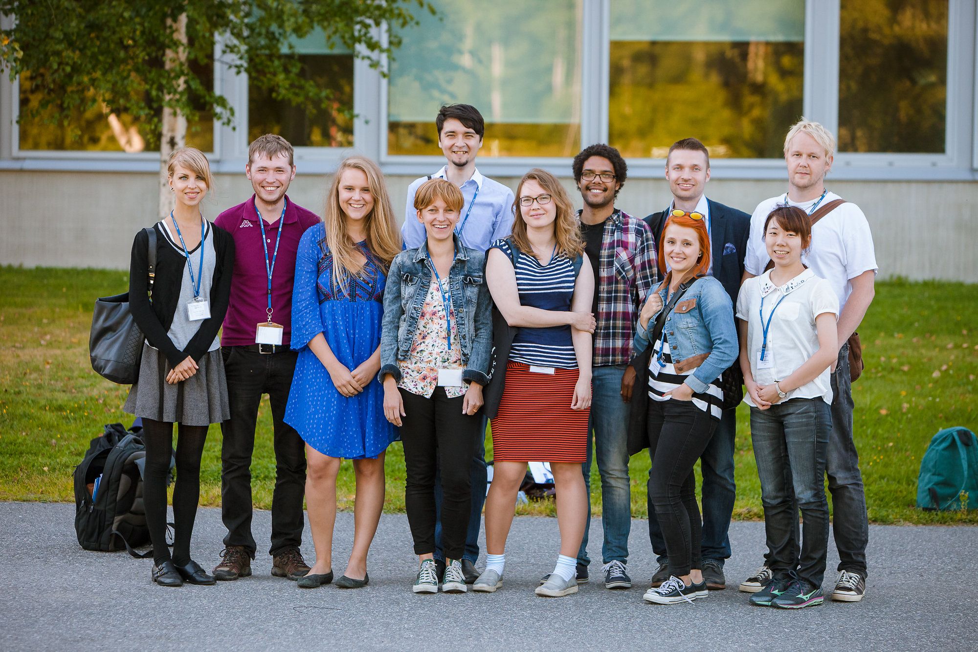Participants of the 2015 Students' Forum at Umeå University