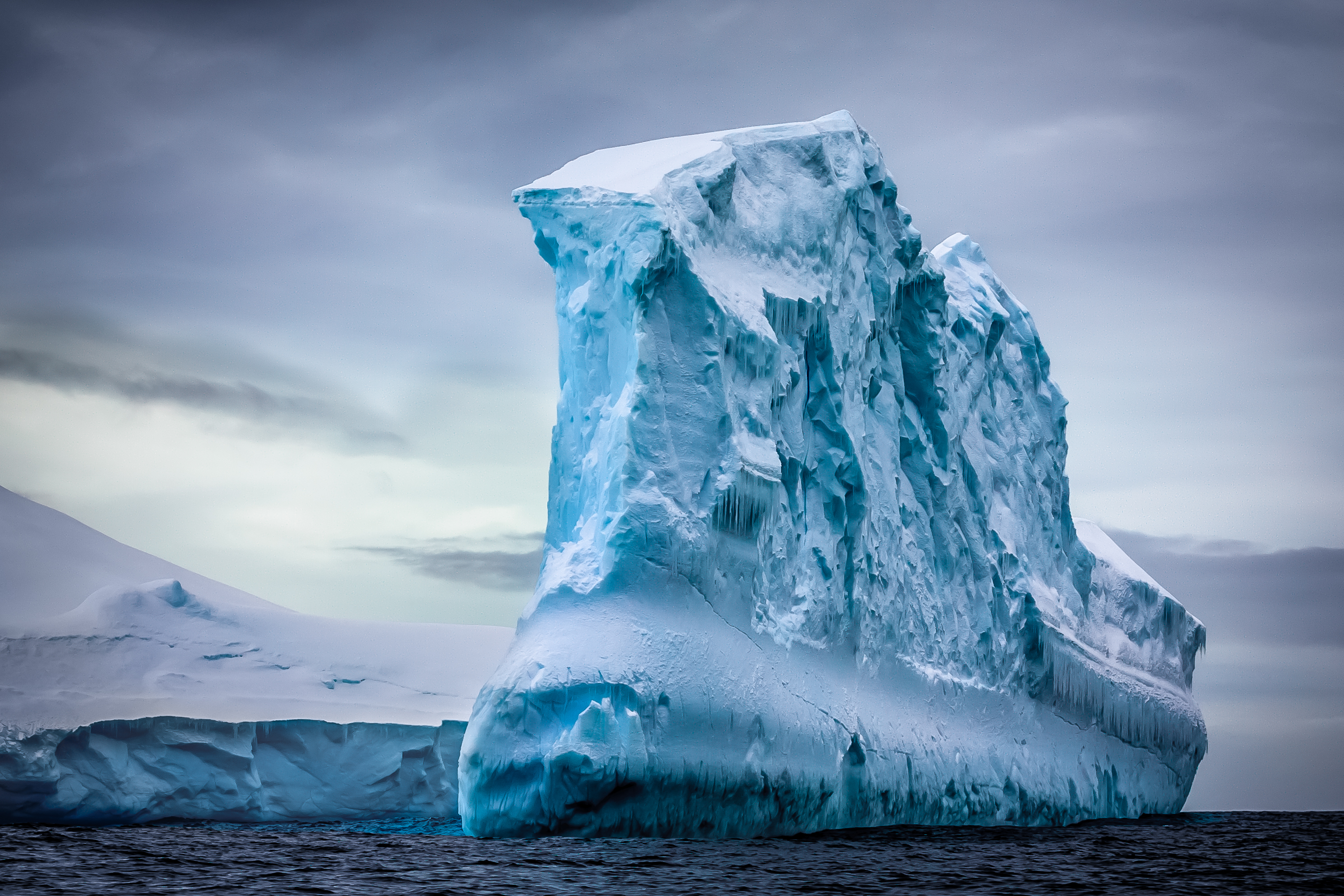 Antarctic Iceberg In The Snow PYVPGML