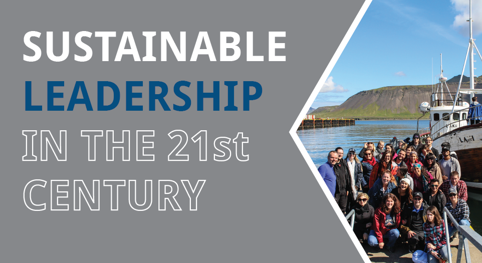 Sustainable Leadership In The 21St Century Summer School Banner