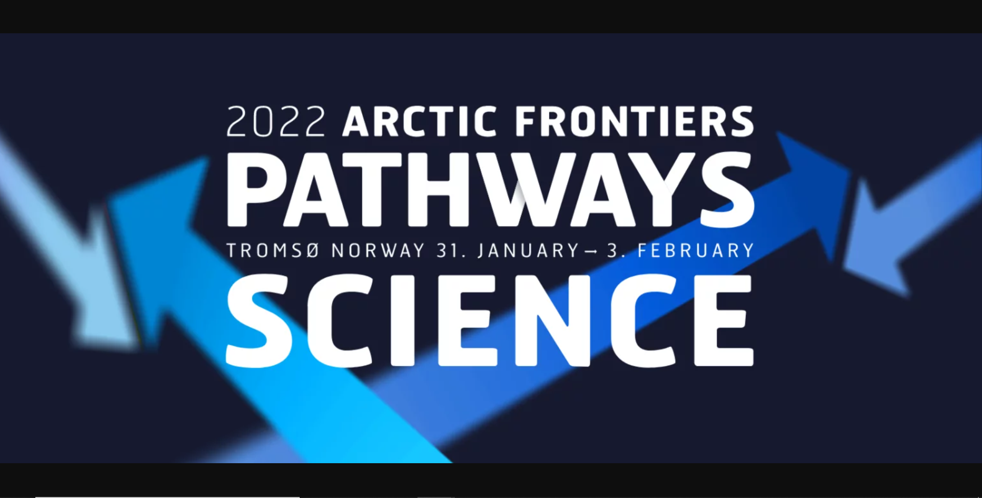 Arctic Frontiers 2022