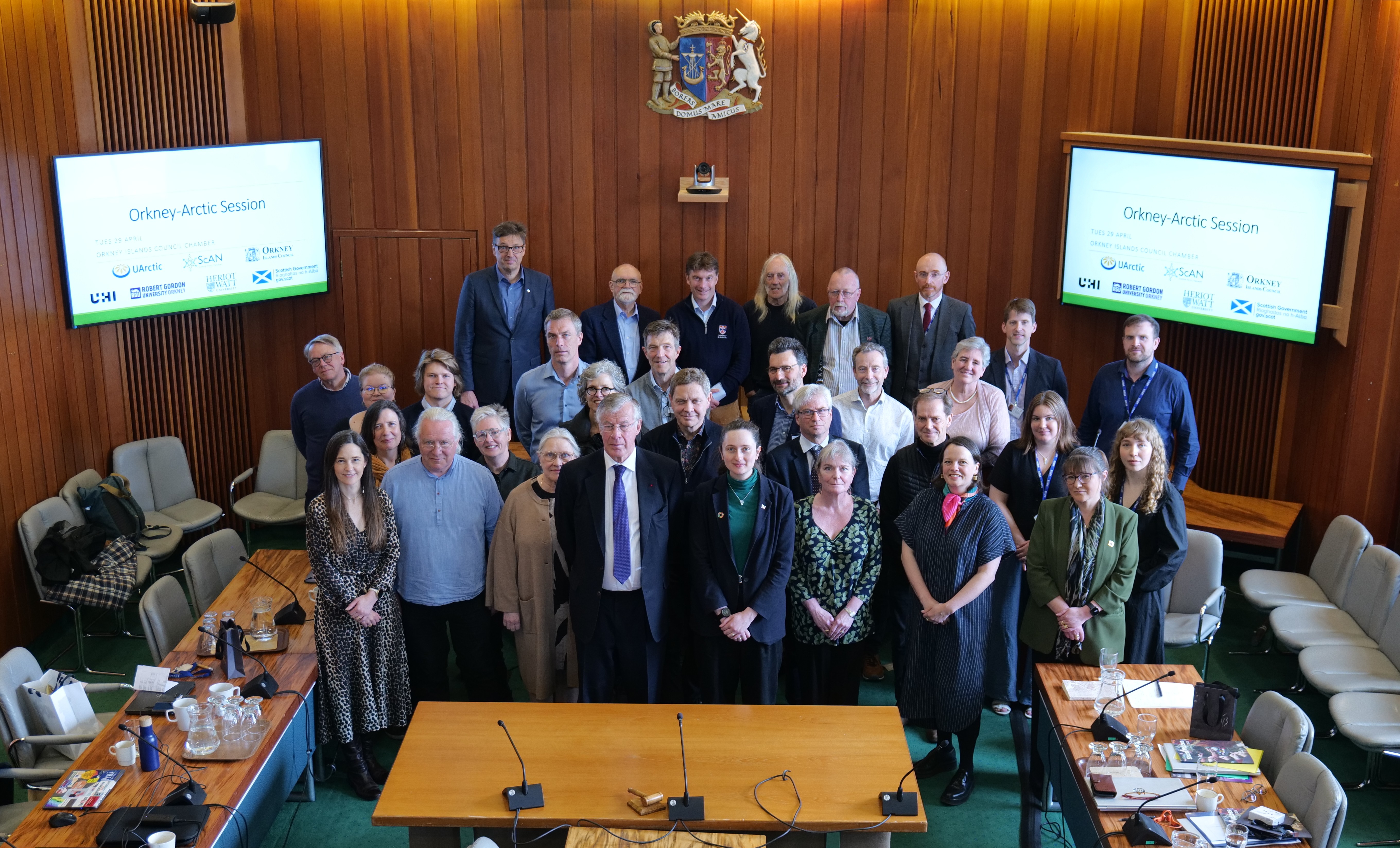 Uarctic Board Visit Orkney Islands Council