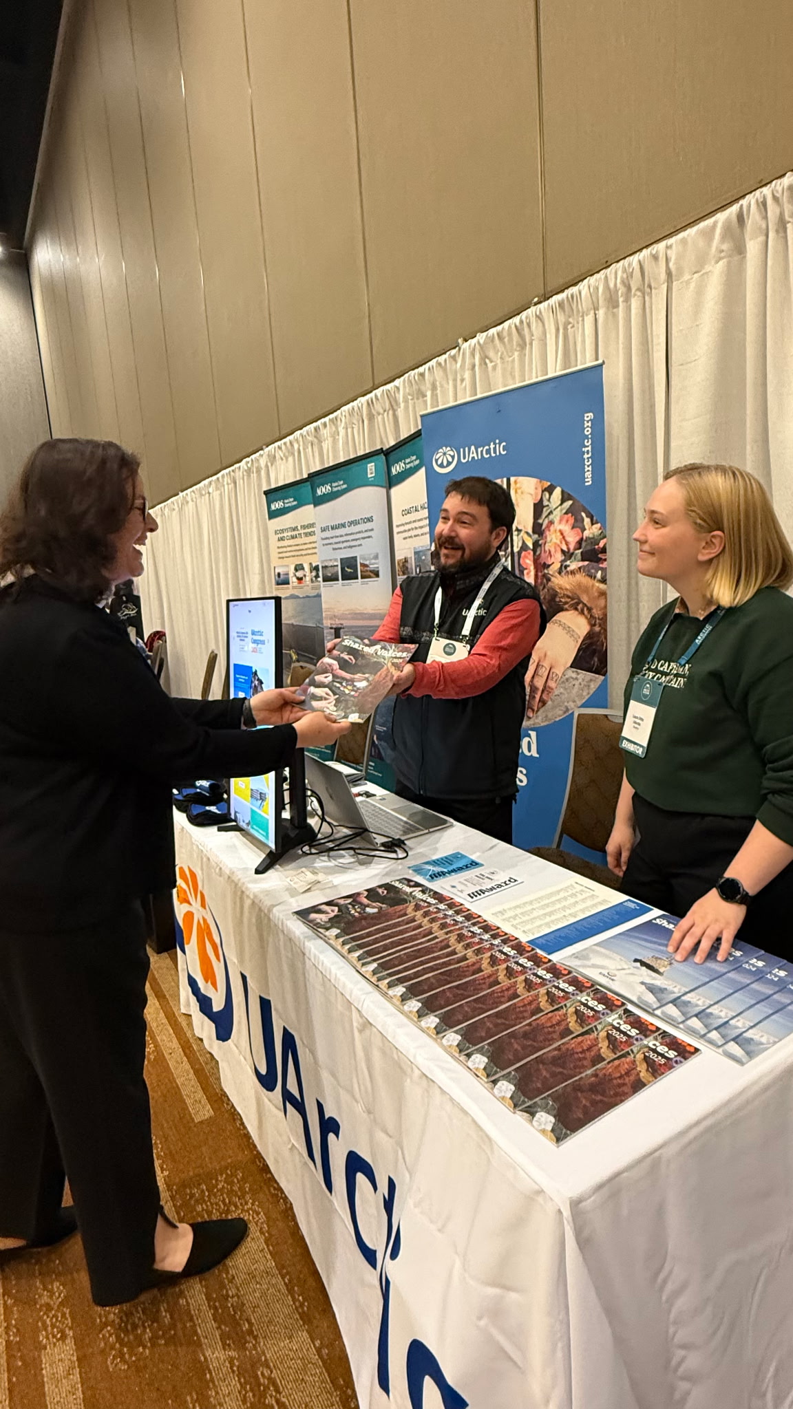 Uarctic Booth In Action At Arctic Encounter 2025