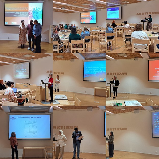 Moderator and Presenters in the Symposium.