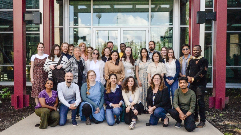 Participants gathered at UNBC for this year's Arctic Academy for Sustainability.
